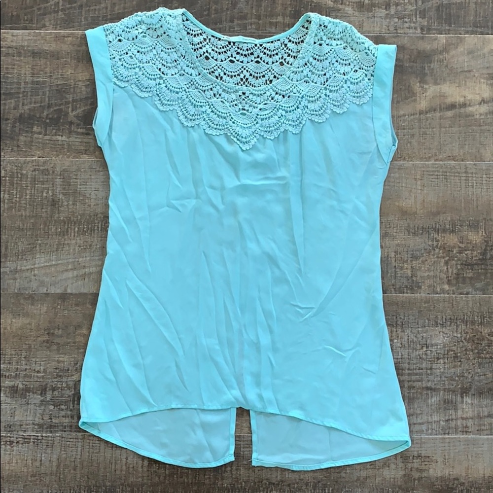 Maurices Teal Blouse